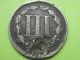 1867 Three 3 Cent Nickel - Civil War Type Coin Three Cents photo 1