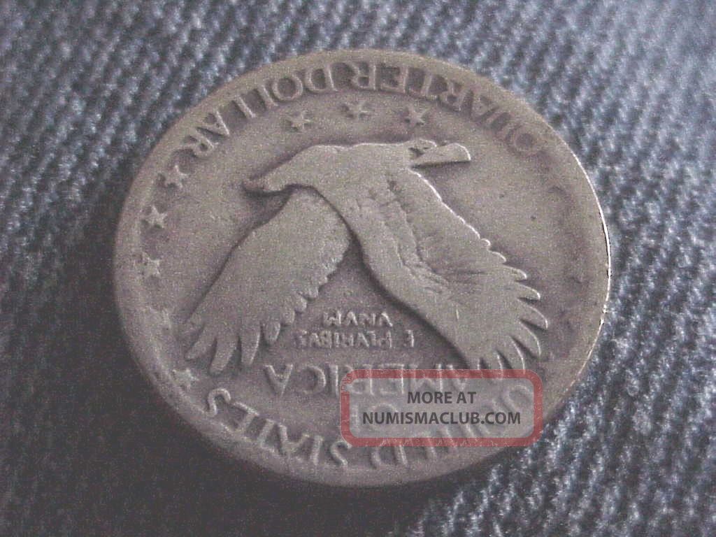 Usa Silver 1925 Standing Liberty Quarter