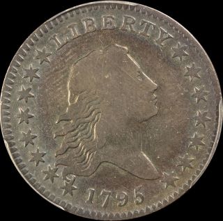 1795 Flowing Hair Half Dollar Pcgs - Fine Details - Questionable Color photo