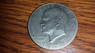 Dwight D.  Eisenhower 1978 Silver Dollar Coin Rare 34th President Of The U.  S.  A. photo