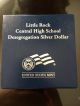 2007 Little Rock Central High School Desegregation Silver Proof Dollar Commemorative photo 2