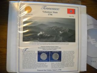 Coinhunters - 2002 Tennessee State Quarters P&d Postal Commemorative Society photo