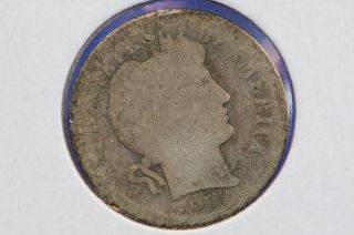 1906 10c Barber Dime Well Circulated Early Dime 4024 photo