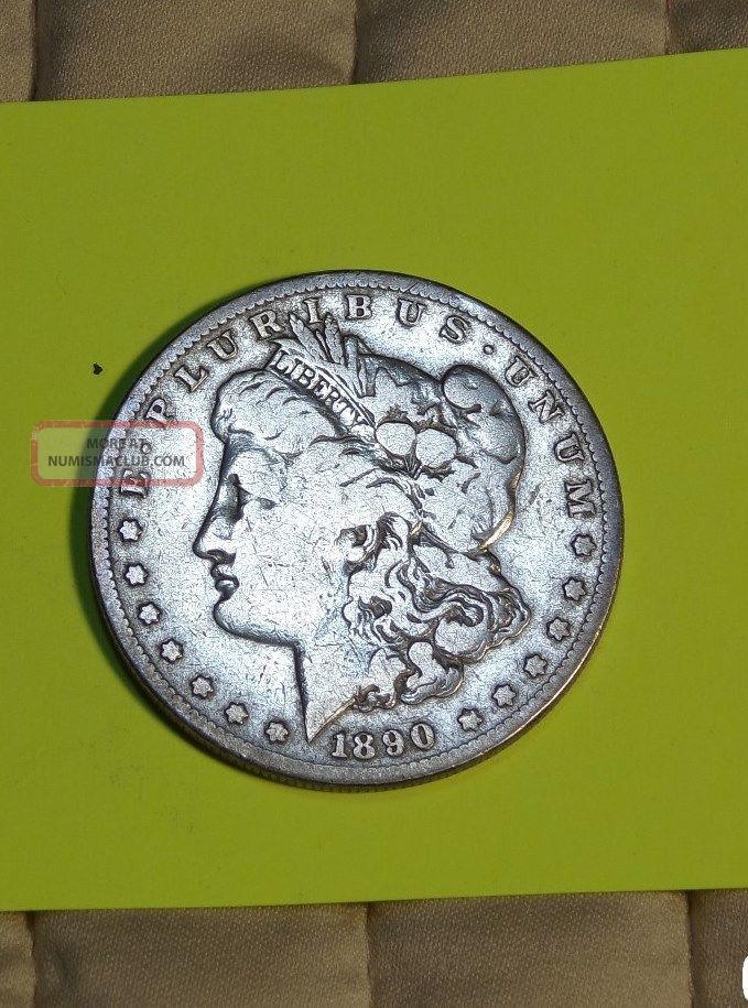 1890 - S Morgan Silver Dollar