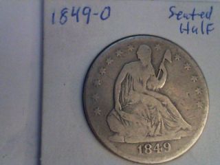 1849 - O Seated Half Dollar photo