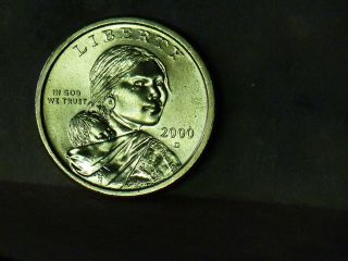 2000 - D Sac$1 Sacagawea Dollar Bu photo