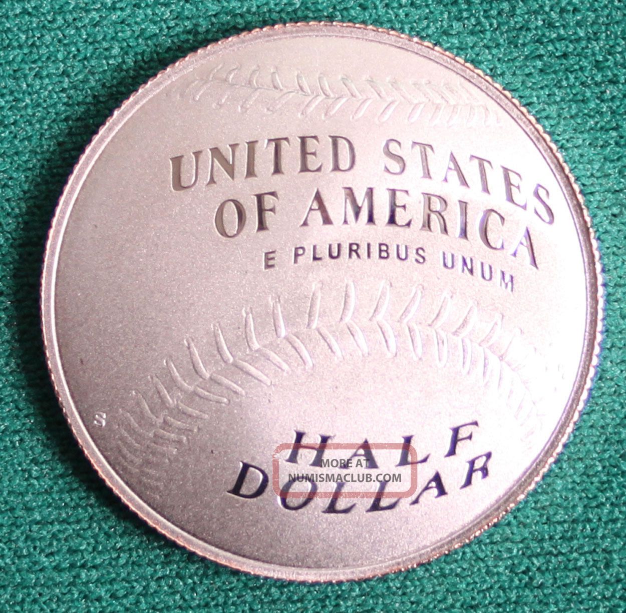 2014 National Baseball Hall Of Fame Proof Half Dollar Us Clad Coin Box