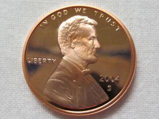 2004 S Lincoln Cent - Gem Proof Deep Cameo photo