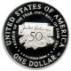 1997 - S Jackie Robinson $1 Pcgs Proof 70 Dcam Modern Commemorative Silver Dollar Commemorative photo 3