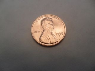 1969 S Lincoln Memorial Cent Penny photo