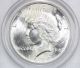 1922 D Peace Silver Dollar Ms 65 Pcgs Gem Uncirculated (6102) Dollars photo 2