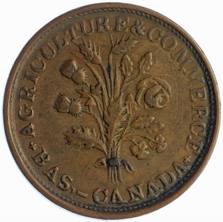 Agriculture And Commerce Bas - Canada Token Lc - 33a photo