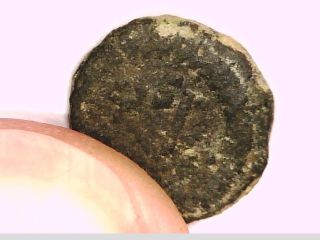 2rooks Byzantine Empire Unknown Emperor To Me Nummus Nummia Coin Monogram photo
