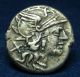 Scarce Republican Denarius,  138 Bc,  C.  Renius,  Juno In Biga Of Goats, Coins: Ancient photo 1