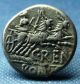 Scarce Republican Denarius,  138 Bc,  C.  Renius,  Juno In Biga Of Goats, Coins: Ancient photo 6