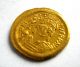 527 - 565 A.  D Late Roman Empire Justinian I Gold Solidus Coin.  Constantinople Coins: Ancient photo 1