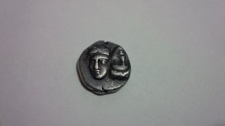Greek Istros Drachm - Gemini Twins - Eagle And Dolphin 4th Or 5th Century Bc photo