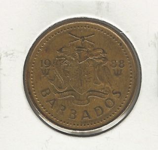 Barbados 5 Cents,  1988 photo