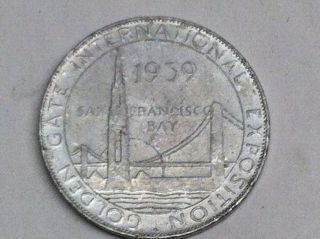 1939 San Francisco Expo.  Union Pacific Rr Coin photo