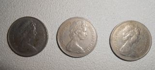 10 Pence 1974 1975 1977 photo