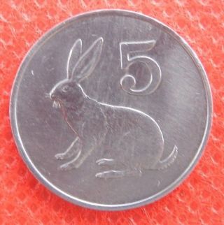 Zimbawe 5 Cent 1983 photo