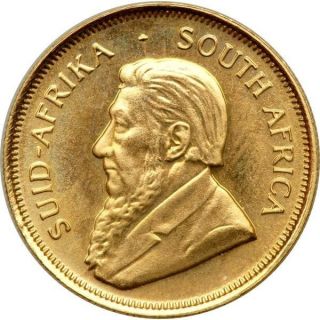 1980 South Africa 1/4 Oz Fine Gold Krugerrand (22k) photo