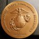 Rare 1975 Usmc Scholarship Foundation 13th Leatherneck Ball Bronze Medal,  Maco Exonumia photo 1
