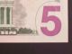 Rare 2009 $5 Star Note Jf 00571741 About Uncirculated Small Size Notes photo 7