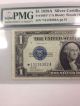 1928 A $1 Silver Certificate Fr 1601 Star Note A Block Pmg Ef 45 Epq Small Size Notes photo 2