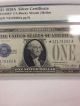 1928 A $1 Silver Certificate Fr 1601 Star Note A Block Pmg Ef 45 Epq Small Size Notes photo 3