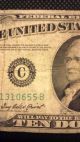 1950b - $10 Federal Reserve Note - Green Seal Small Size Notes photo 6