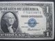 $1 1935f One Dollar Crisp Silver Certificate T - I Paper Money Blue Seal Bill Small Size Notes photo 1