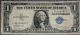 1935a Short Snorter Signed Silver Certificate Wwii $1 Blue Seal Us Bank Note Small Size Notes photo 2