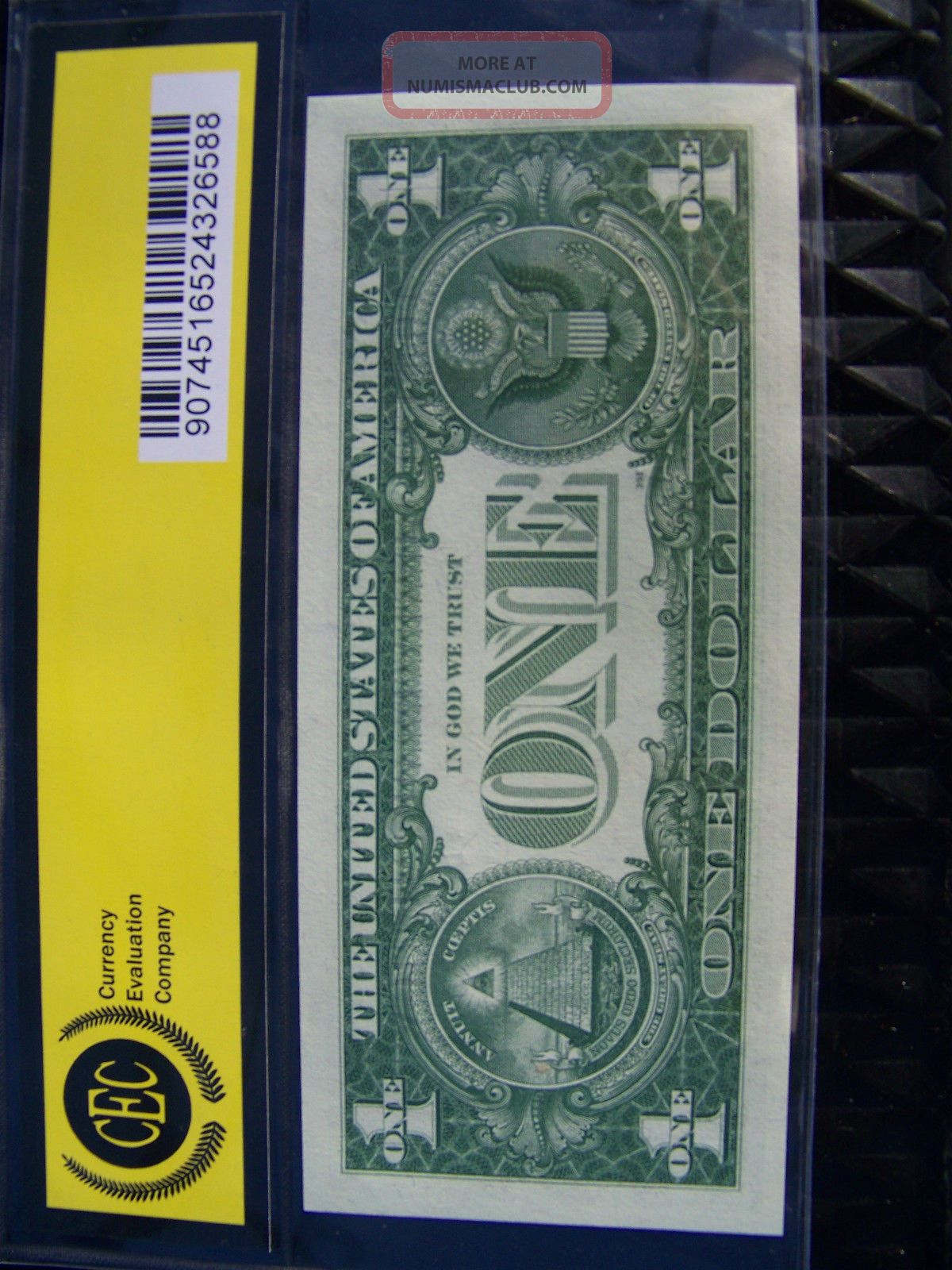 Silver Certificate 1 Dollar Star Note 1957a Fr1620 Cec Certified Perfect 70
