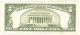 1934 - D 5.  00 Silver Certificate Xf Clark / Snyder 1654wi Sa Block Blue Seal Small Size Notes photo 1