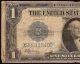 Large 1923 $1 Dollar Bill Silver Certificate Note Us Currency Old Paper Money Large Size Notes photo 3