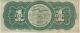 1862 $1 Large U.  S.  Legal Tender Note 