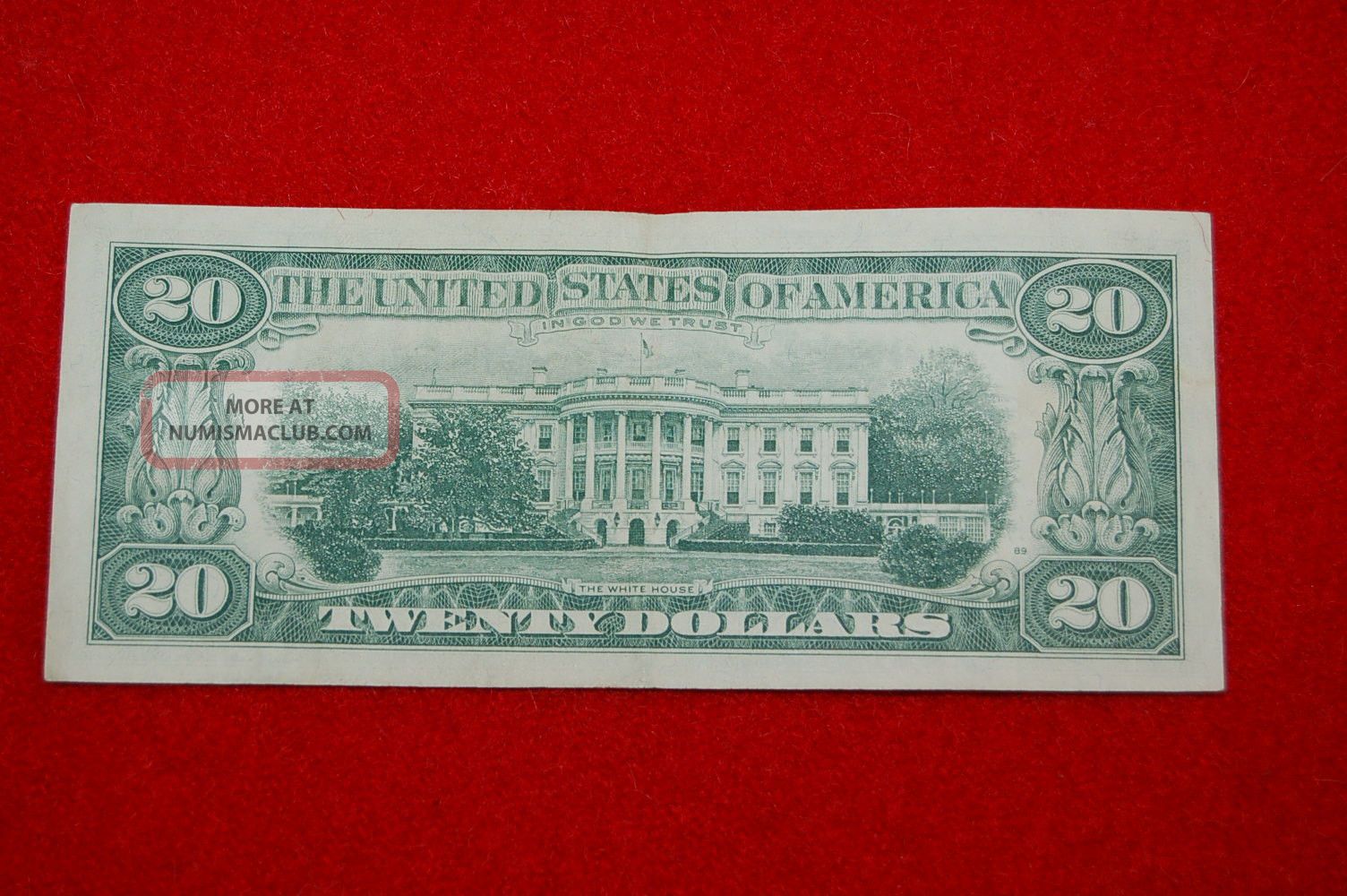 Series 1969 20 Dollar Bill