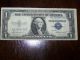1935 E $1 Silver Certificate W/ Misaligned Serial Number Small Size Notes photo 1
