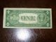 1935 E $1 Silver Certificate W/ Misaligned Serial Number Small Size Notes photo 2