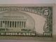 1934d Blue Print Five Dallor Bill Us Currency 77 Small Size Notes photo 4