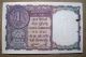 {released 1957} A.  K.  Roy (a - 9) Old 1 Rupee {a - Prefix / B - Inset} Very Scarce Note Asia photo 2