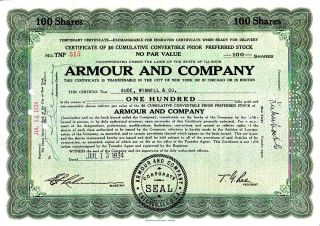 Brokerage Owned Stock Certificate - - Gude Winmill & Co. photo