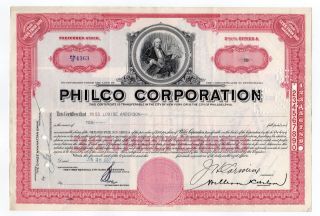Philco Corporation Stock photo