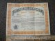 1922 Revere Oil Company Stock Certificate With Vignette Stocks & Bonds, Scripophily photo 2