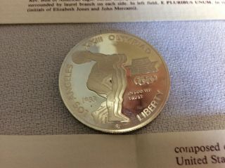 1983 - S Olympic Commemorative Silver Dollar photo
