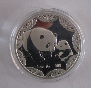 2012 1 Oz Silver Panda China Medal From Worlds Fair Of Money Coin Show photo