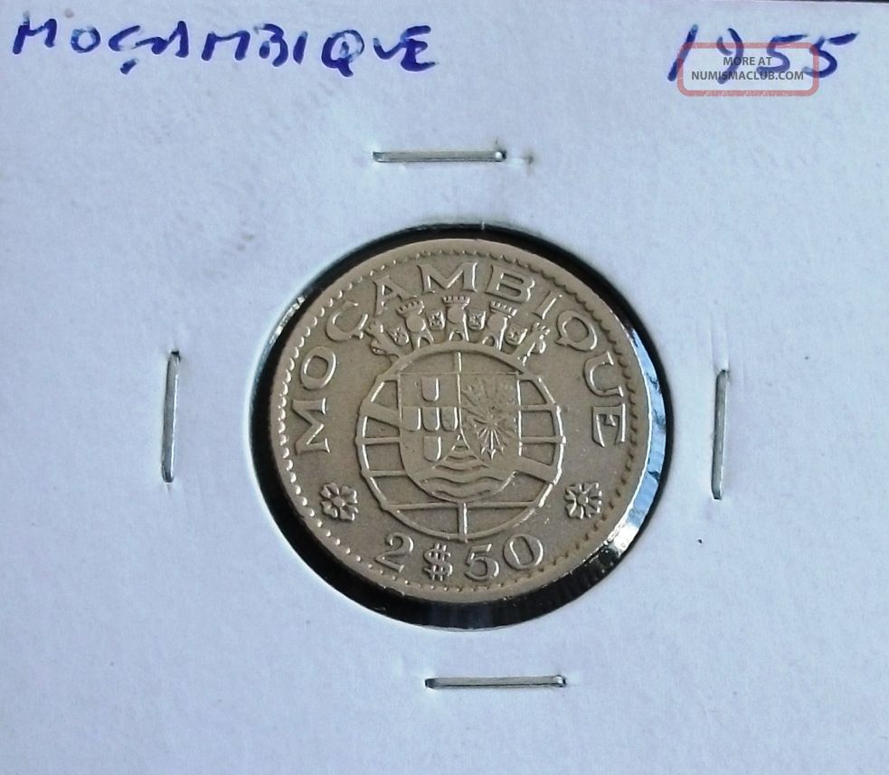 Portugal / Moçambique - 2,  50 Escudos - 1955 Africa photo