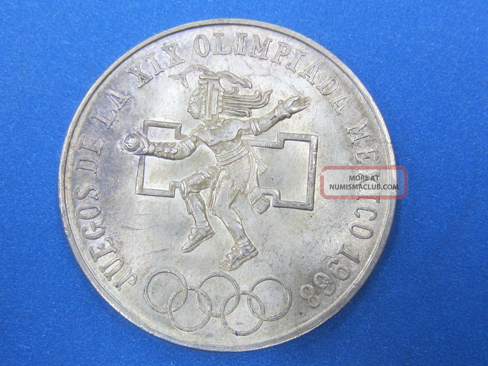 Mexico 25 Pesos 1968 Juegos De La Xix Olimpiada Coin 13