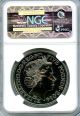 2014 Great Britain 5 Pnd 300th Anniversary Queen Anne Ngc Ms68 Pl (proof Like) UK (Great Britain) photo 1